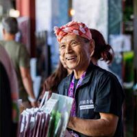 29 ますいさんちの有機茶・益井園｜販売ブース