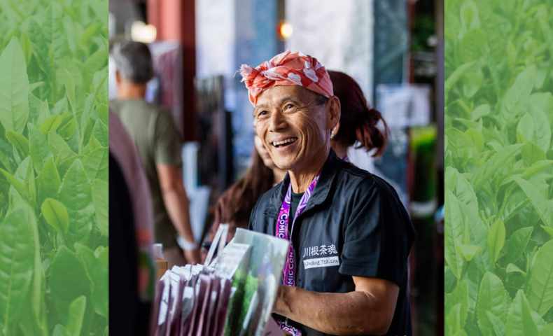 29 ますいさんちの有機茶・益井園｜販売ブース